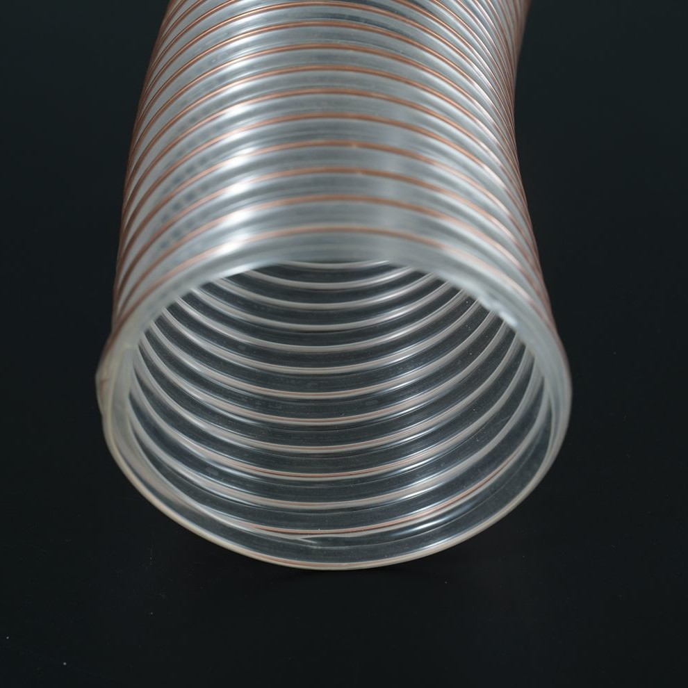 PU coppered steel wire duct